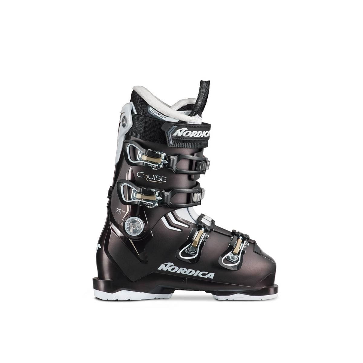 NORDICA The Cruise 75 W Ski Schuh 2024 Pearl Black/White/Gold