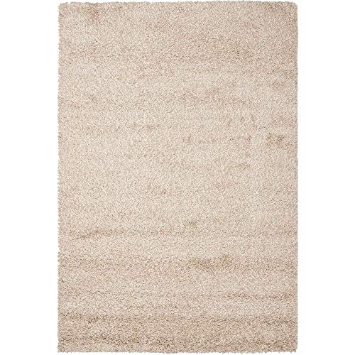 Image of Shaggy Super Soft Carpet for Home & Living Room Size - 8 X 11 Ft (Beige)