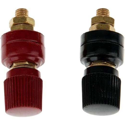 THE STYLE SUTRA 2Pcs 200A Binding Post M6 Copper Screw Threa