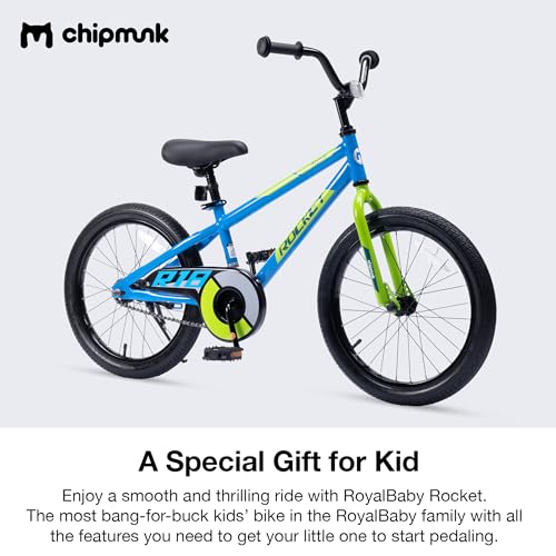 Image of Chipmunk Kids Bike 12 14 16 18 Inch Bicycle with Training Wheels Beginners Boys Girls Ages 3-10 Years Multiple Colors