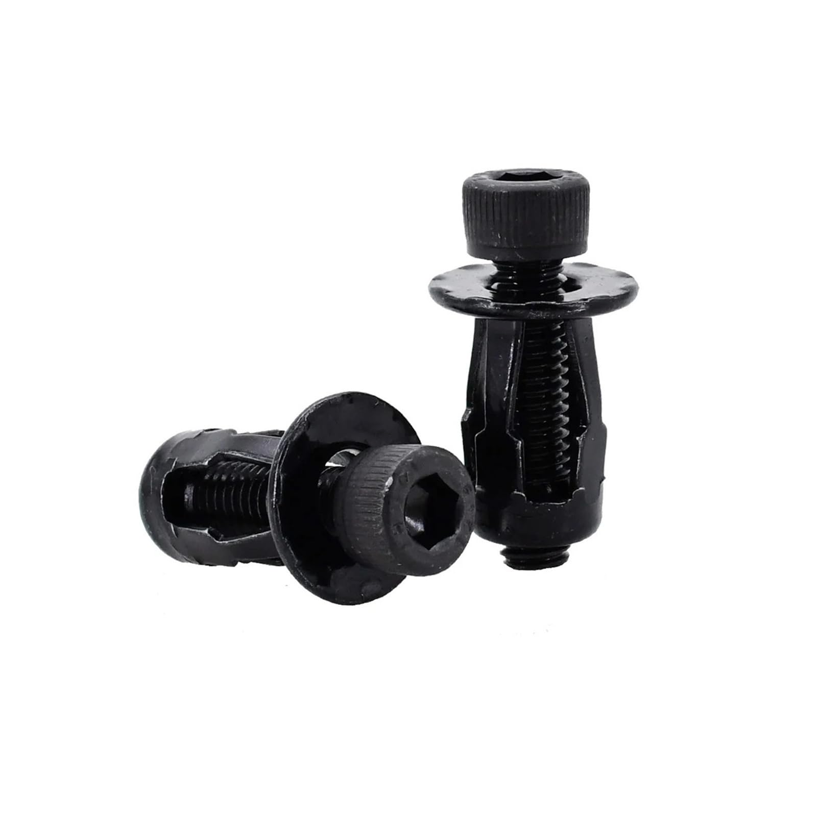 ZS Hardware 20/30/50 szt. M4 M5 M6 M8 Metalowe nakrętki zabezpieczające do panelu tablicy rejestracyjnej