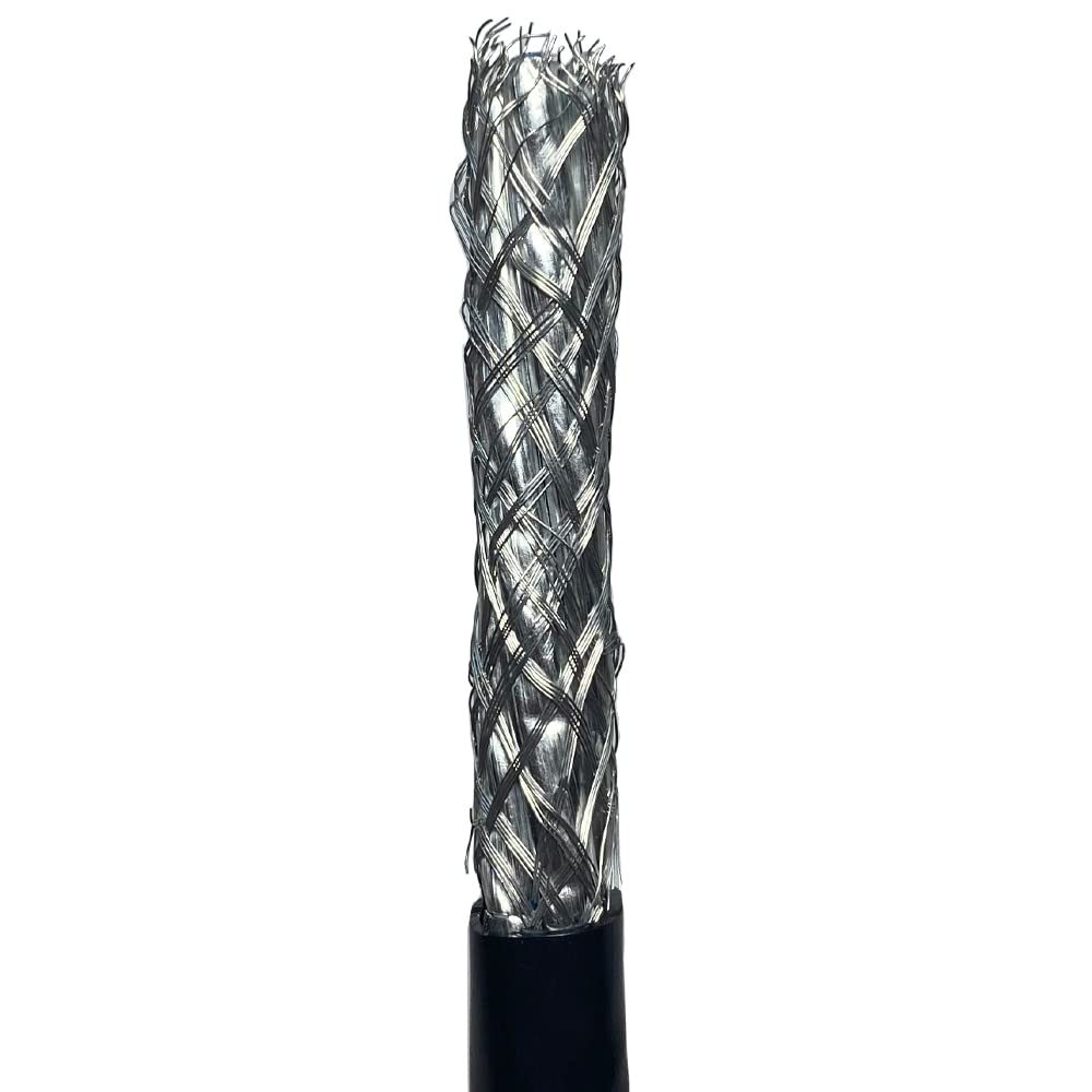Câble blindé CAT7a extérieur en cuivre pur 23 AWG S/FTP Ethernet, 40 Gigabit pour réseau Internet externe, câble professionnel résistant aux UV et aux températures 300 m