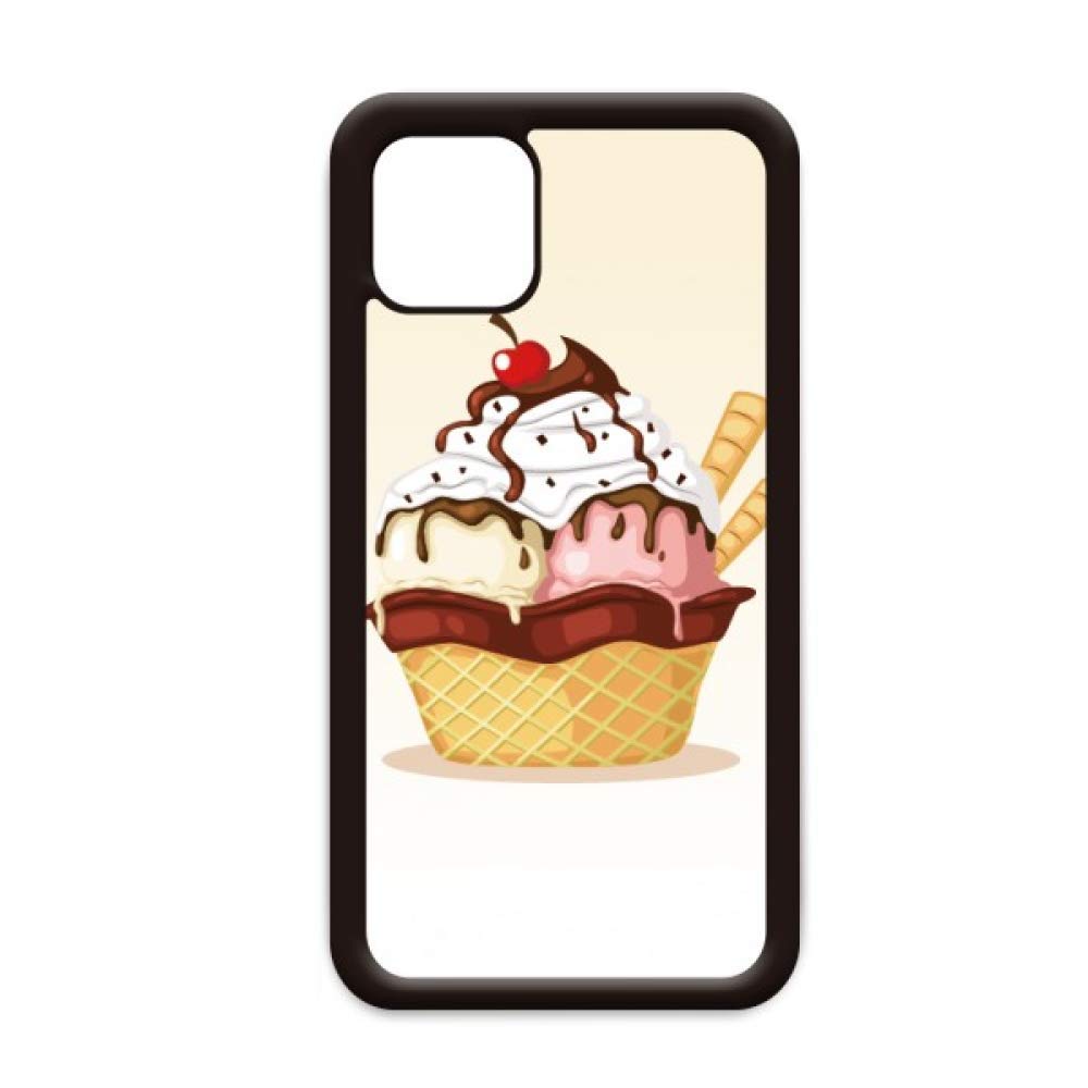 Biscuits Cherry Chocolate Ice for iPhone 14 Pro Cover for Apple Mobile Case Shell
