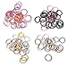 Produktbild MHwan Haargummis dünn kein Metall, Haargummis dünn, Elastische Haargummis Bunte Mini kleine Pferdeschwanzhalter Haarschmuck für Kinder Mädchen Frauen, 400pcs
