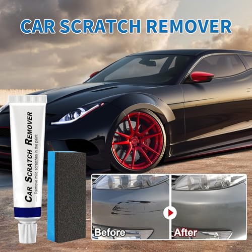 YANINEE 2 Stück Car Scratch Remover, Lackkratzer Entferner Auto für Autolack Kratzer Entfernen Wirbel Markierungen Abrieb Makel