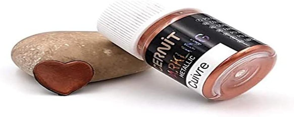 CERNIT 160-45163 CEM-45163 Cernit Sparkling Effect Powder Metallic Copper
