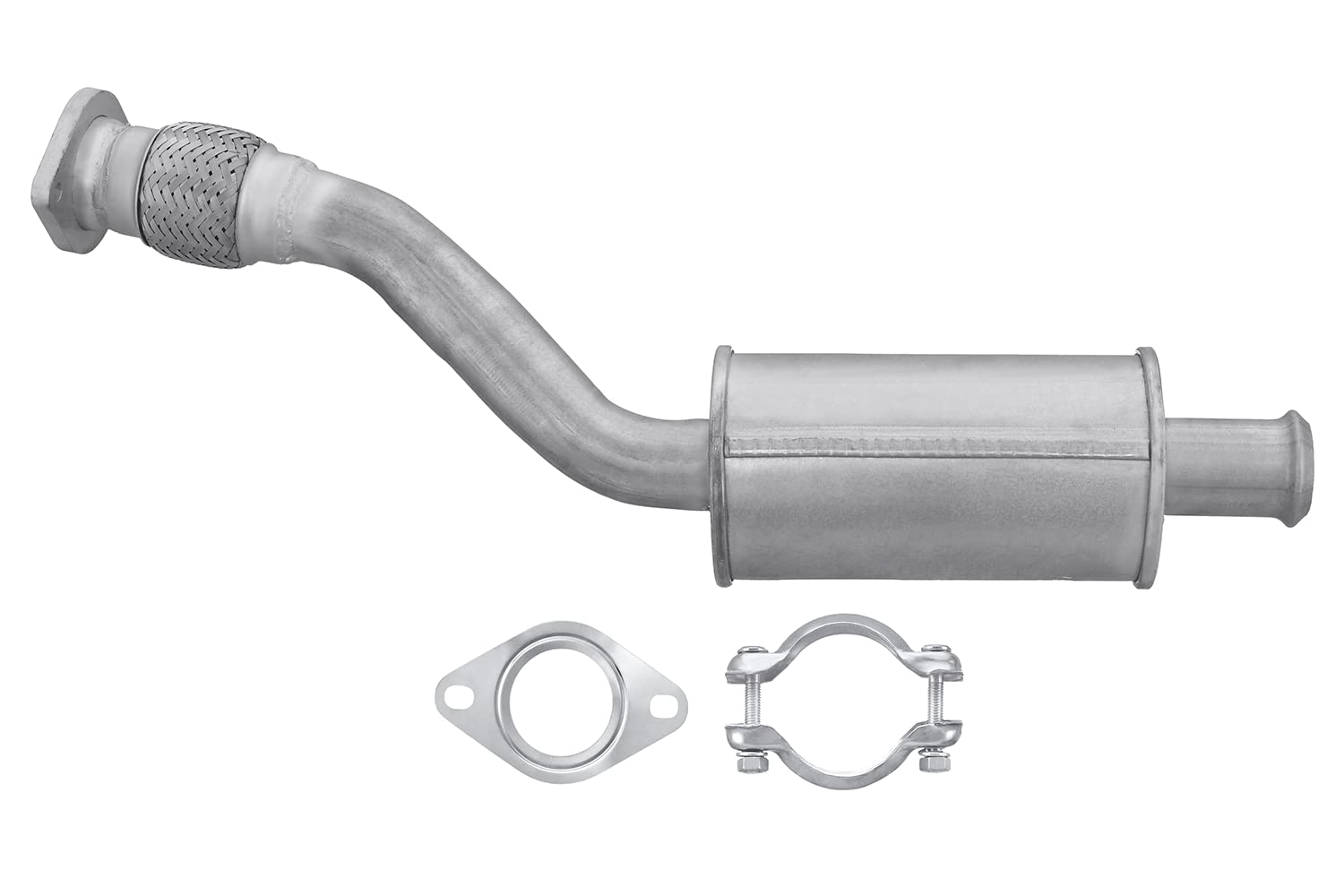 HELLA 8LB 366 021-121 Vorschalldämpfer - Easy2Fit Kit - vorne - einteilig - Set mit Anbauteilen | 8LB 366 021-121 passend für Primastar