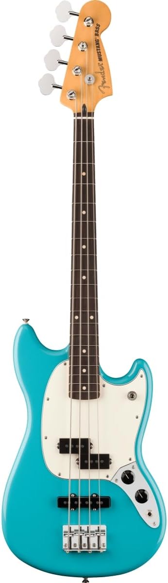 Fender Player II Mustang Bass PJ, Rosewood Fingerboard, Aquatone Blue