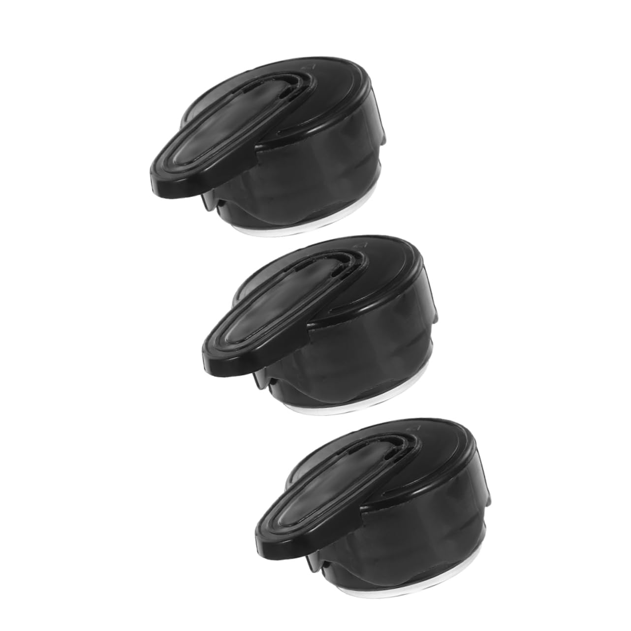 Ciieeo 5 Juegos Juego De Eléctrica Panela De Pressão Válvulas De Seguridad para Valvulas para Olla A Presion El Plastico Black 3 Piezas * 5