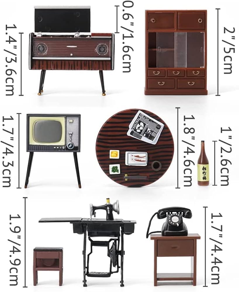 新品 ミニチュア ドールハウス アンティーク 家具 セット インテリ ビンテージ 511TrWPjttL._AC_SY200_QL15_.jpg