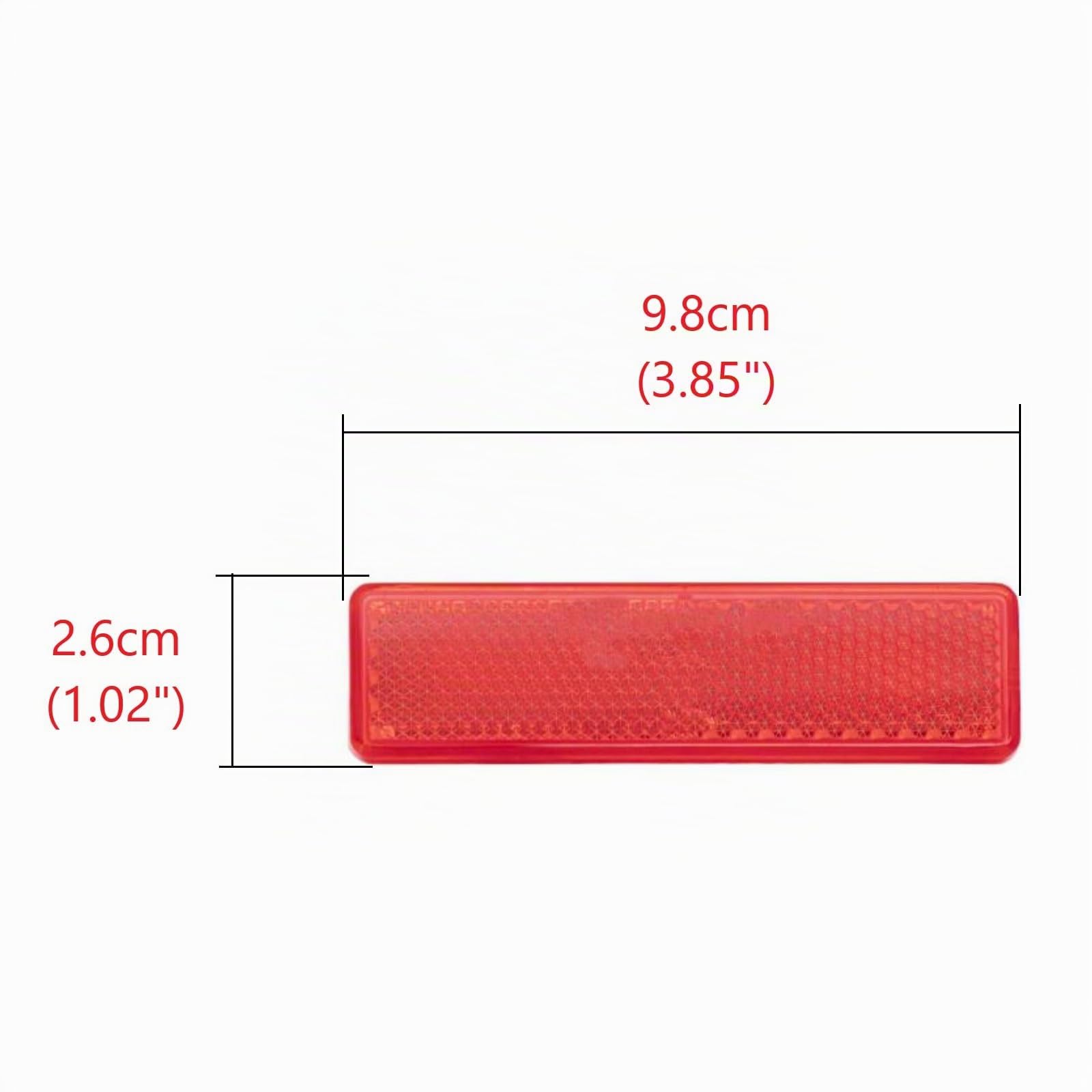 Twowinds Reflectante Parachoques 7700353184 Compatible con Renault Master 2 | Compatible con Master 2 Trafic 2 Trafic 3; Opel Movano A Vivaro A Vivaro B; Nissan Interstar Primastar NV300; Fiat Talento 2