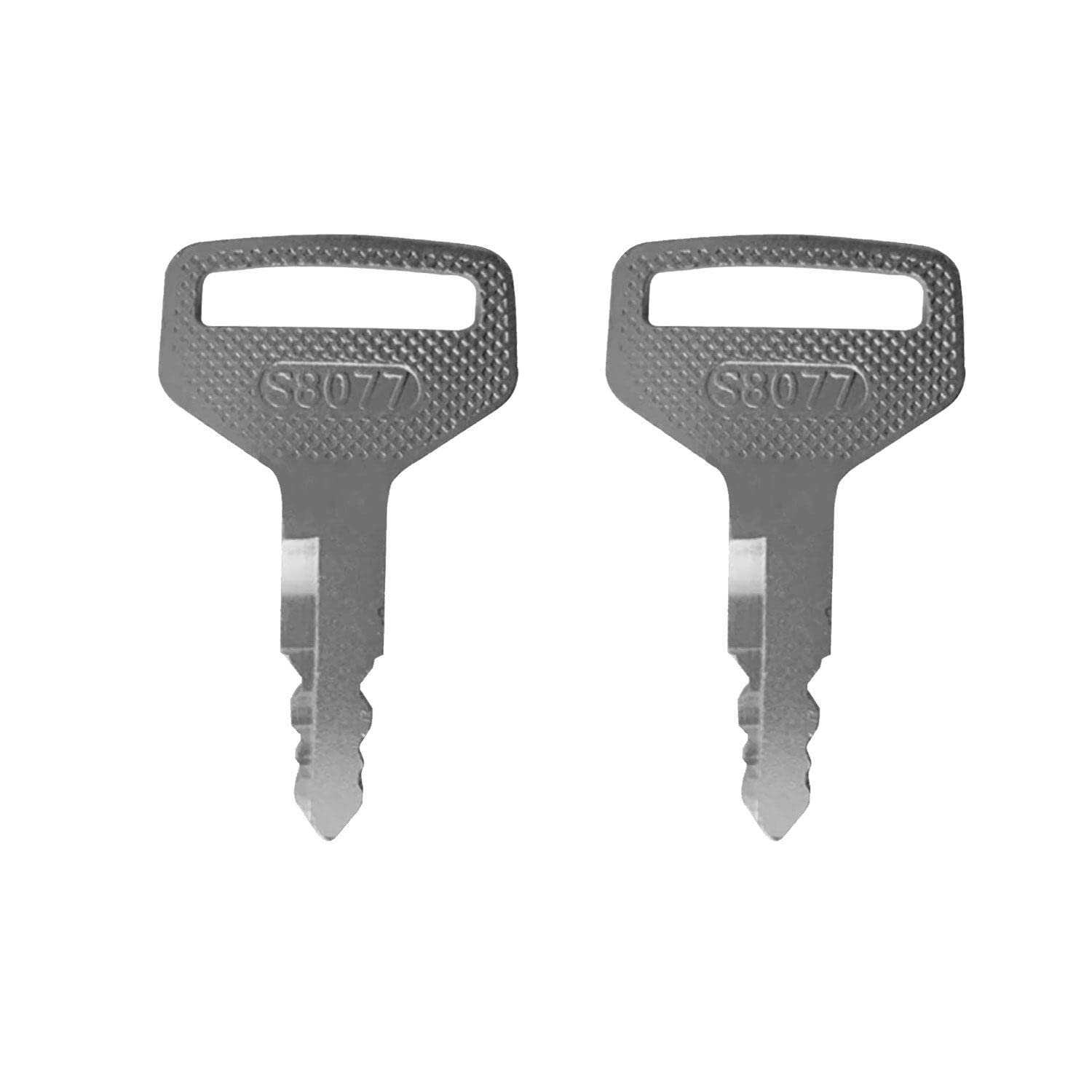 Jiayicity T4625-75191 T462575191 T4625-75192 T462575192 Ignition Key 2pcs Compatible withKioti Tractor CK30H CK35 CK35H DK35 DK35CR CK20 CK20H CK20HJ CK20HS CK20J CK20S CK25 CK25H CK27 CK27H CK30
