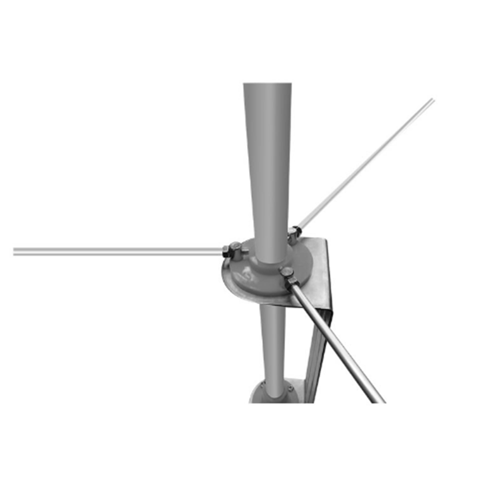 Antenne de Base PNI DBA27, 26-28 MHz, 620 cm, connecteur SO-239, 5 éléments, pour bâtiments