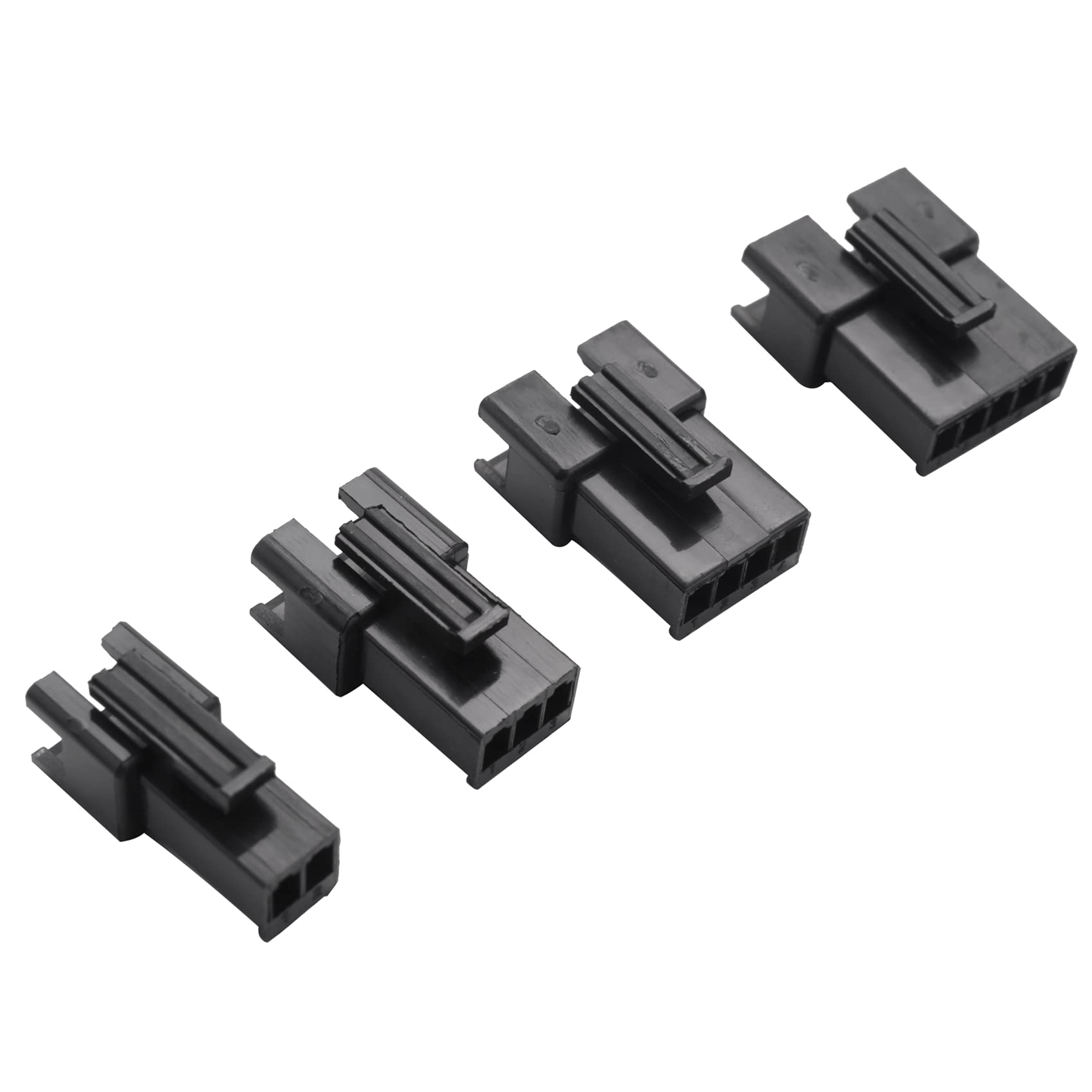 2,5 mm Pitch 2 3 4 5 pin JST SM e femmina maschile set 560 pezzi (560 pezzi)