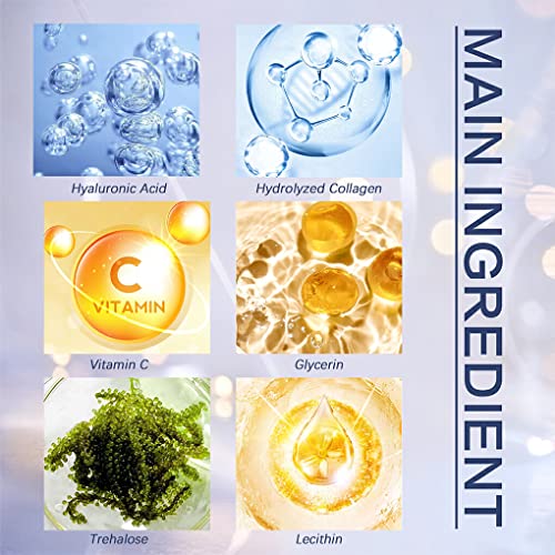 AUklOPVZZ 60 Pezzi Face Lifting Patch Antirughe