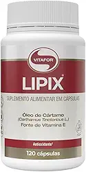 Lipix Óleo de Cartamo Vitafor 120 cápsulas