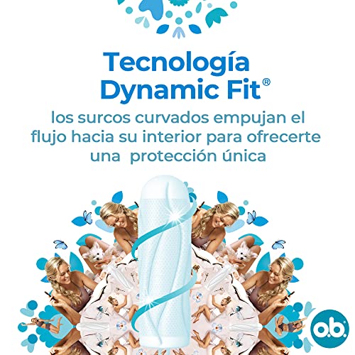 Tampones OB ProComfort Ultimate Comfort (1 x 16), tampones de absorbencia super sin sustancias químicas nocivas ni fragancia, tampones sin aplicador no blanqueados con cloro - imagen 3