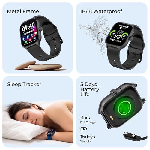 GameSir Store GameSir H18 Pro Smartwatch with Long Battery Life, - Image 7