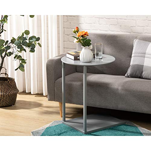 Hollyhome HMTT-28G Round&Rectangle Metal End Side Table thumb #7