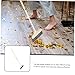 TOVINANNA Floor Cleaning Broom Long Handle Rv Broom Soft Bristles for Efficient Cleaning
