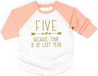 Fifth Birthday Girl Shirt Five Year Old Girl Birthday Outfit