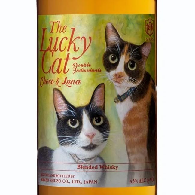 Amazon.co.jp: マルスウィスキー ザ・ラッキーキャット ダブル