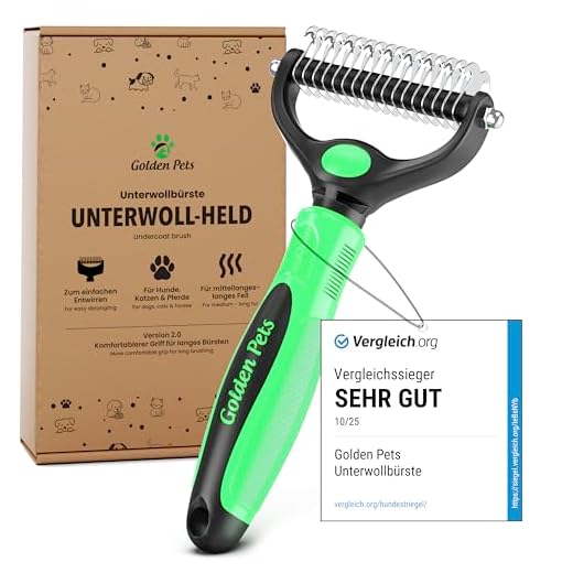 Unterwollbürste für lange Haare