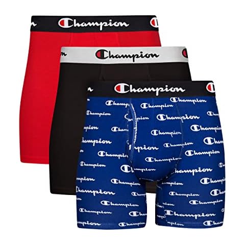 Champion Men's Boxer Briefs for Comfort Cover