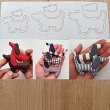 Material: Stencils are made of flexible plastic and can be cleaned easily with soaps and water if necessary. As a great idea for professional tailors, apprentices, or DIY embroidery hobbyists. These stencils are useful in so many ways: quilting, embr...