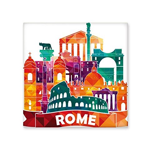Carreau en céramique Italie Rome | Petit motif biscuit décoratif mural pour cuisine et salle de bain