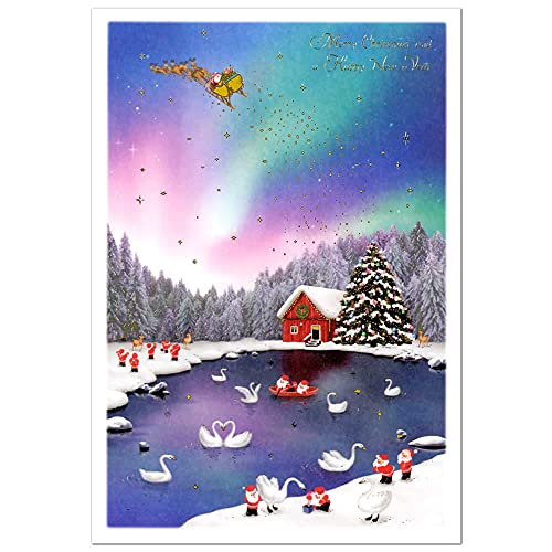 NX}XJ[h m ~jT^J[h S-419 r̂قƂ̃nEXƃc[ c[ O[eBOCt Christmas card O[eBOJ[h ËÒcxJ[h