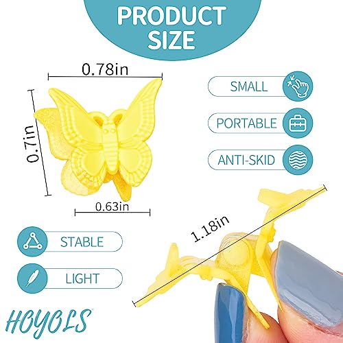 Hoyols Butterfly Hair Claw Clips for 90s - Image 2