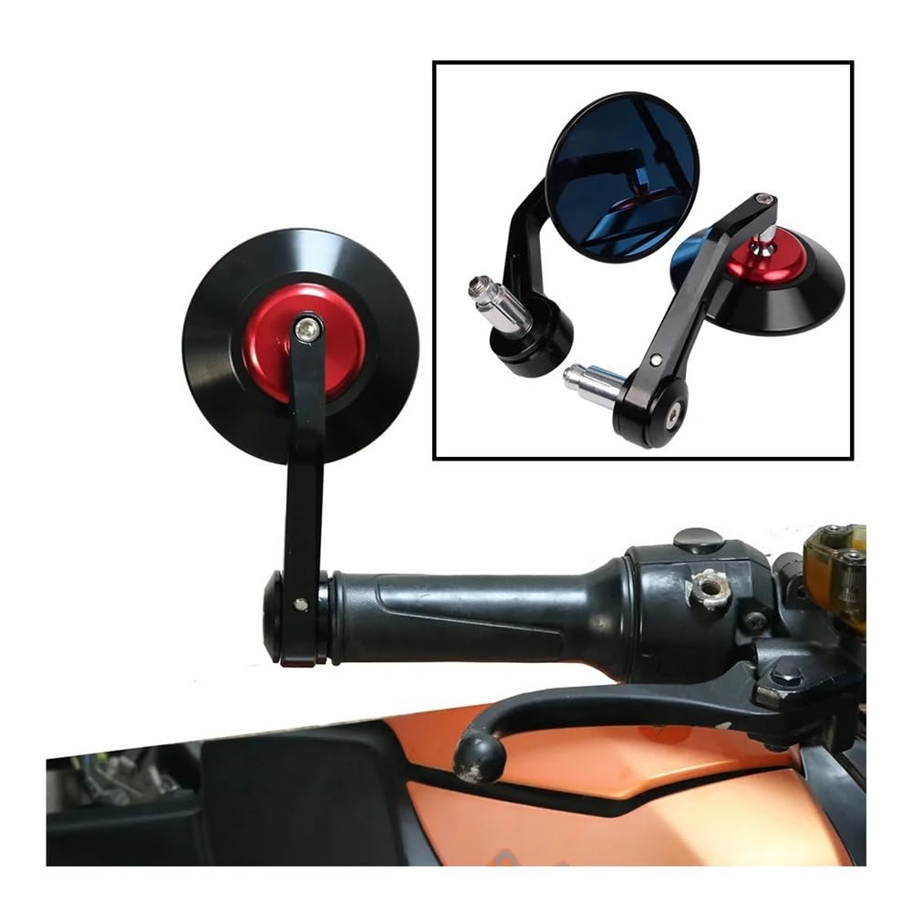 pour Trium&ph pour Bonneville T100 T120 Bobber Speed ​​Twin 1200 Rétroviseur De Moto Rétroviseur Latéral Extrémité De Barre De Guidon Rétroviseur Rétroviseurs Moto
