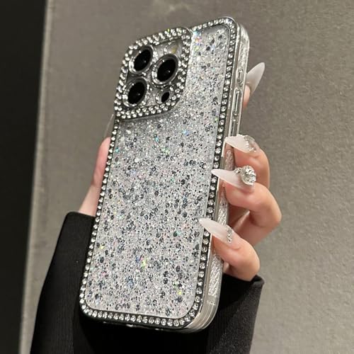 Coque paillettes iPhone 13 idéale pour briller en soirée et au bureau - 5