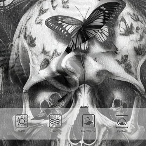 Cartoon Girls Underwear Toddlers 2t Cotton Cute Panties Girl Cool Black White Skull Butterflies Briefs Girls Undies3