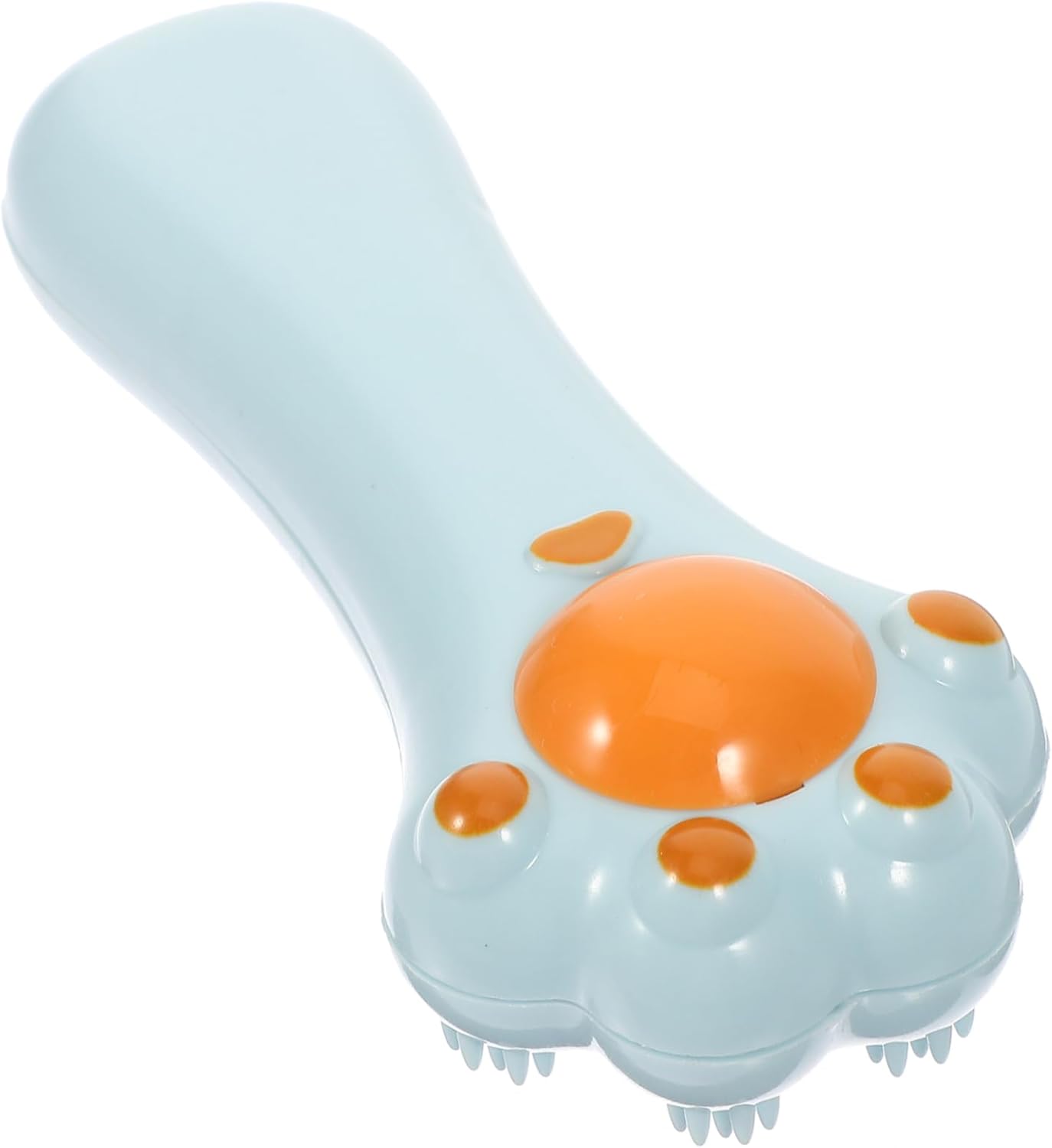 Toyvian Interactive Catnip Ball with Built in Grooming Comb and Massage Function for Indoor Cats Self Entertainment Lickable Cat Teasing Durable Safe Material for Kitten Play and Stress