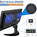 Haiway 10.1 inch Security Monitor, 1024x600 Resolution Small HDMI Monitor Small Computer Monitors with Remote Control with Built-in Dual Speakers HDMI VGA BNC Input for Gaming CCTV Raspberry Pi PC