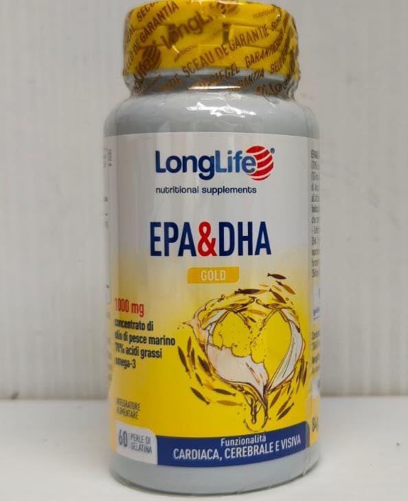 Promo 2 paquets LONGLIFE EPA&DHA GOLD 60+60 PERLES
