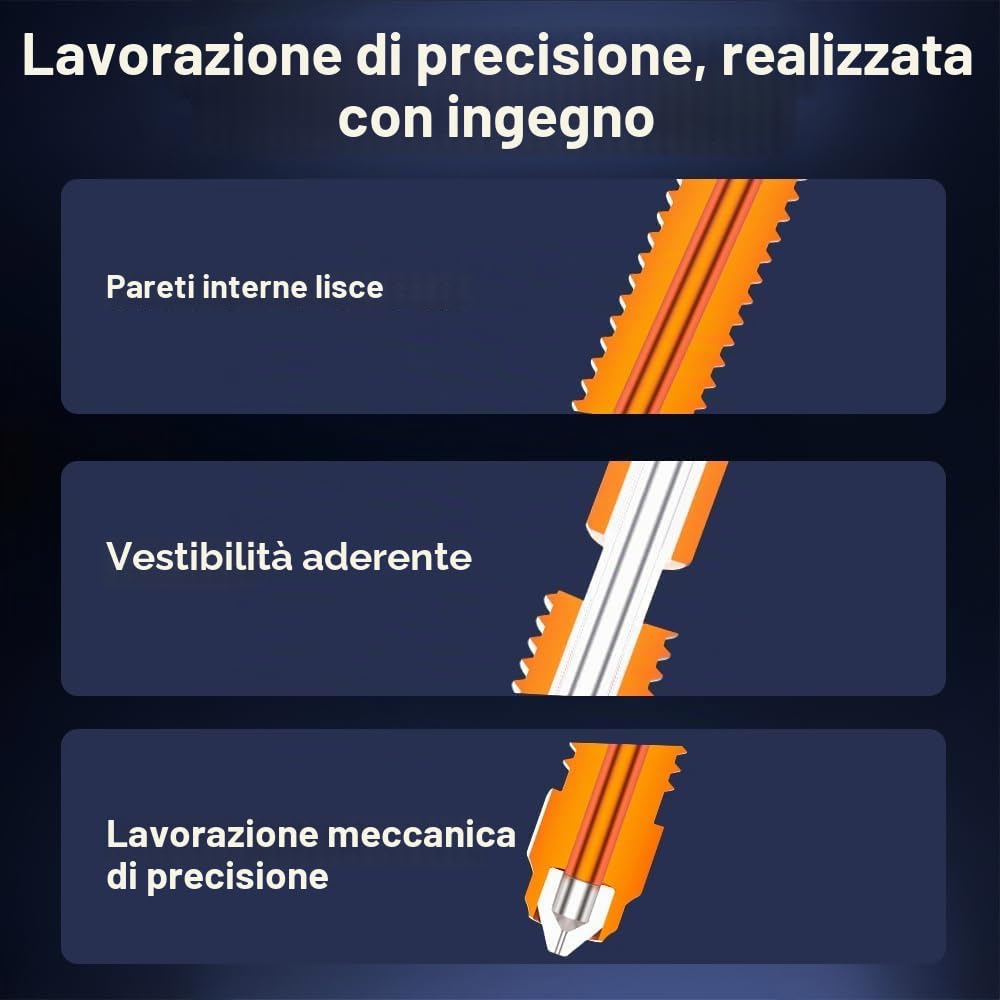 Creality Linx K2P - Kit di ugelli a cambio rapido integrato, 4 pezzi, smontaggio e montaggio rapido, materiale migliorato, diversi diametri, adatto per K2 PLUS