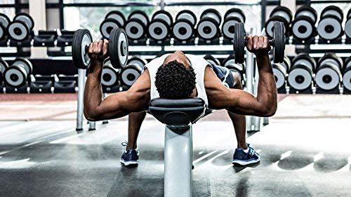 Image of Aurion by 10club GRH2-C3-W16kg 16kg PVC Home Gym Combo with Skipping Rope, Hand Grip and Gym Gloves Special Combo Pack