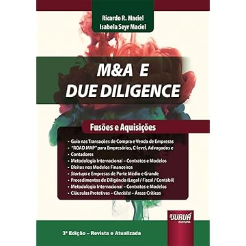 Capa do livro M&A & Due Diligence - Fusões e Aquisições
