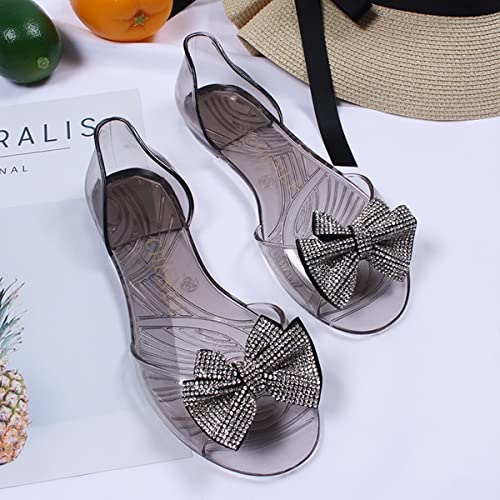 Women/Men Open Toe Striped Anti-Slip Summer House Slippers for Couples Soft Slip On Unisex Indoor Sliders2