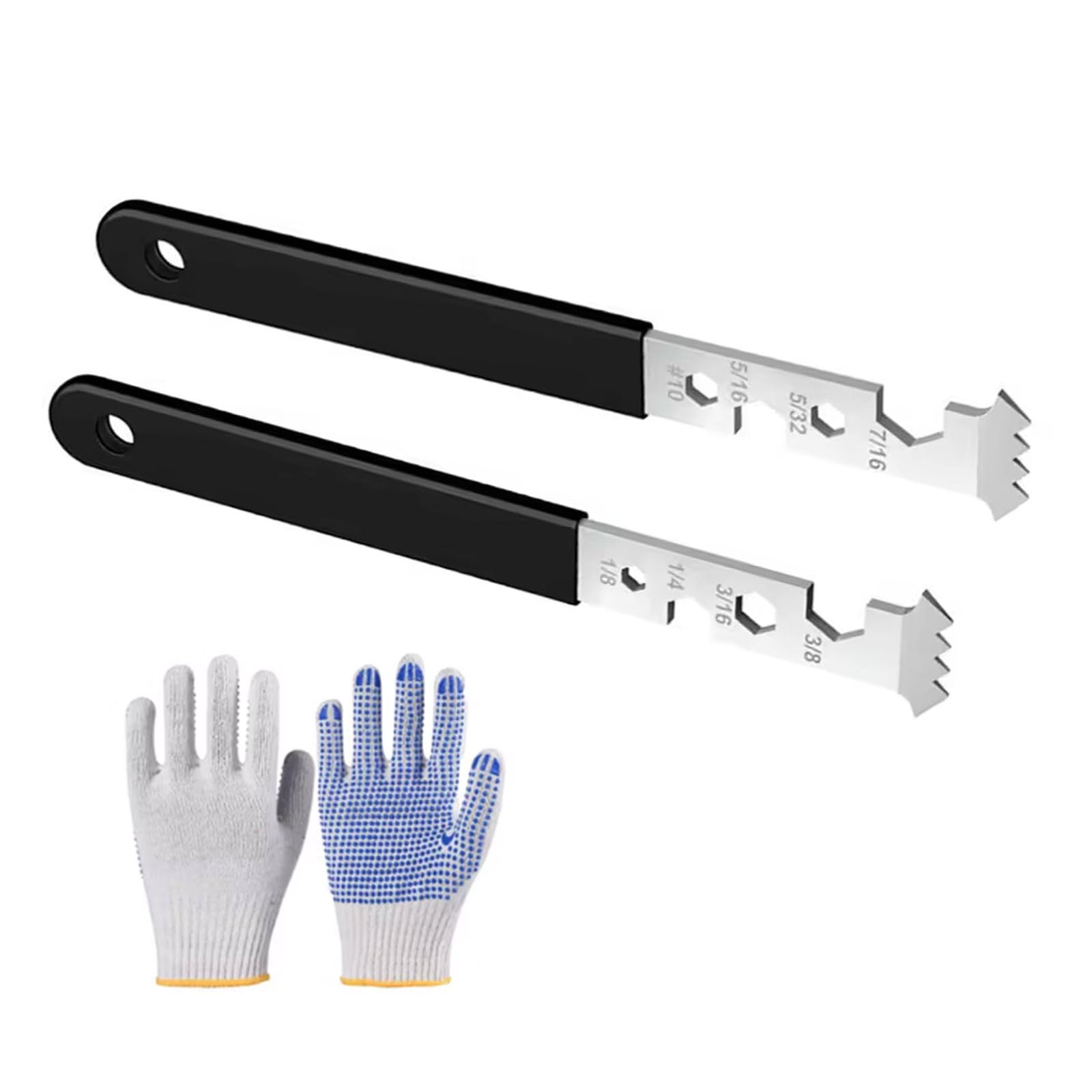 Professional Paving Slab Lifter Tool with Wrench Molding Shovel & Gloves for Efficient Brick Replacement Paver Pulling Tool