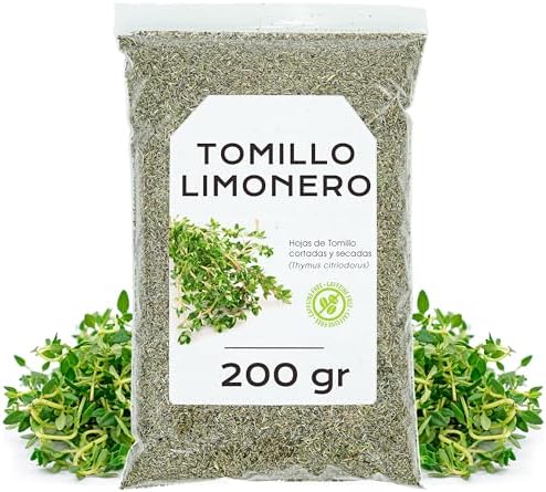 Tomillo Limonero 200g - Infusion Tomillo Limonero - Te de Tomillo Limonero - Tomillo Limonero a Granel (200 gr)