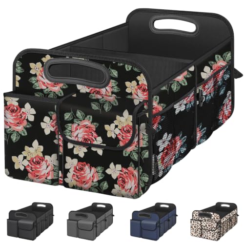 Image of Femuar Car Trunk Organizer-Collapsible Car Storage for Suv /Jeep /Sedan