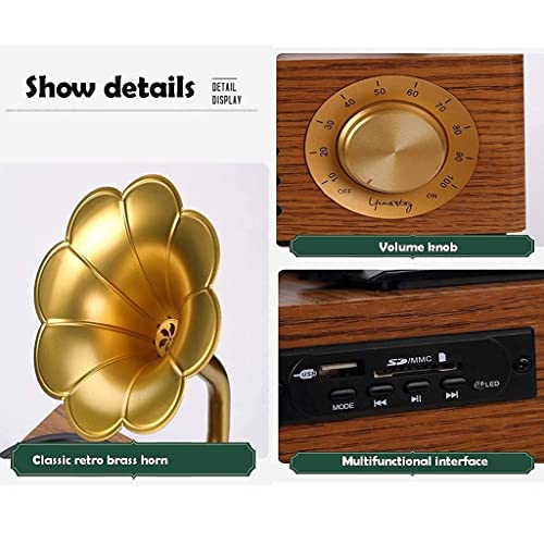 Tourne-Disque rétro, phonographe de Style Classique Vintage, Prise en Charge du Lecteur de Vinyle 3,5 mm Audio Bluetooth… - Les Beatles, Paul McCartney, John Lennon, RIngo Starr, George Harrison Tourne-Disque rétro, phonographe de Style Classique Vintage, Prise en Charge du Lecteur de Vinyle 3,5 mm Audio Bluetooth… – Image 5