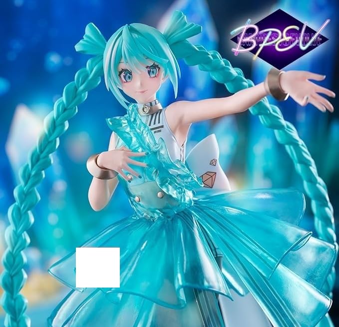 ONLY FROM JAPAN Hatsune Diva Collectible Statue with Stand Anime Collection (PJ Sekai Meiko Street Sekai)
