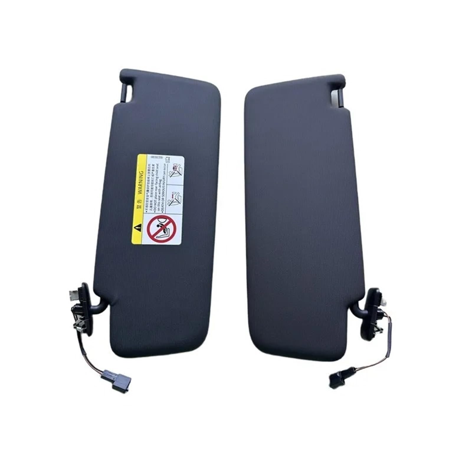 Parasole Lato Per VW Per T-Cross Per Passat B8 CC Per E-Golf Per T-Roc 5G0857551 5G0857552 Auto Pannello Parasole Anteriore Specchio Il Trucco Alette Parasole(Gray Left)