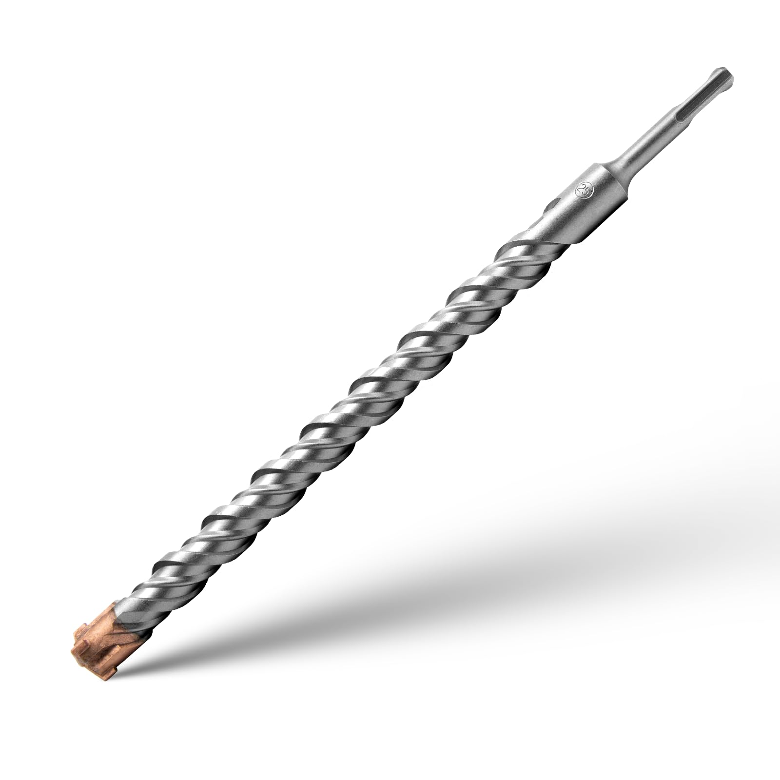 Brocas Hormigon Juego de Brocas SDS Plus 4 Puntas de Metal Duro Pared Cruzadas Broca de Impacto Ideal Para Taladrar en Hormigón Piedra Natural Metal Plástico Granito 25mm x 350mm
