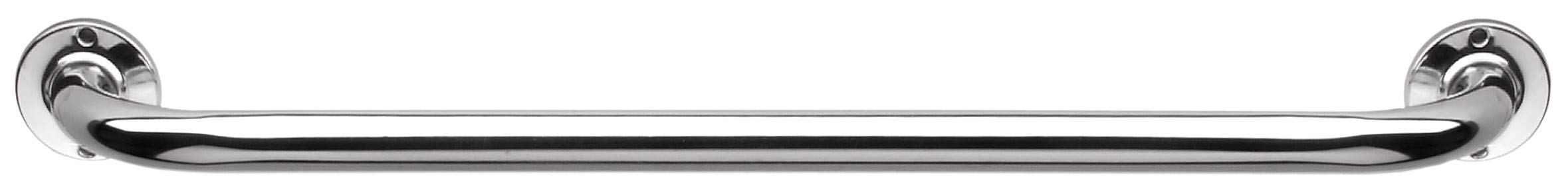 CORNAT T343599 Bath-Towel Holder Brass 25x600mm, Shiny Chrome Plated, 600 mm